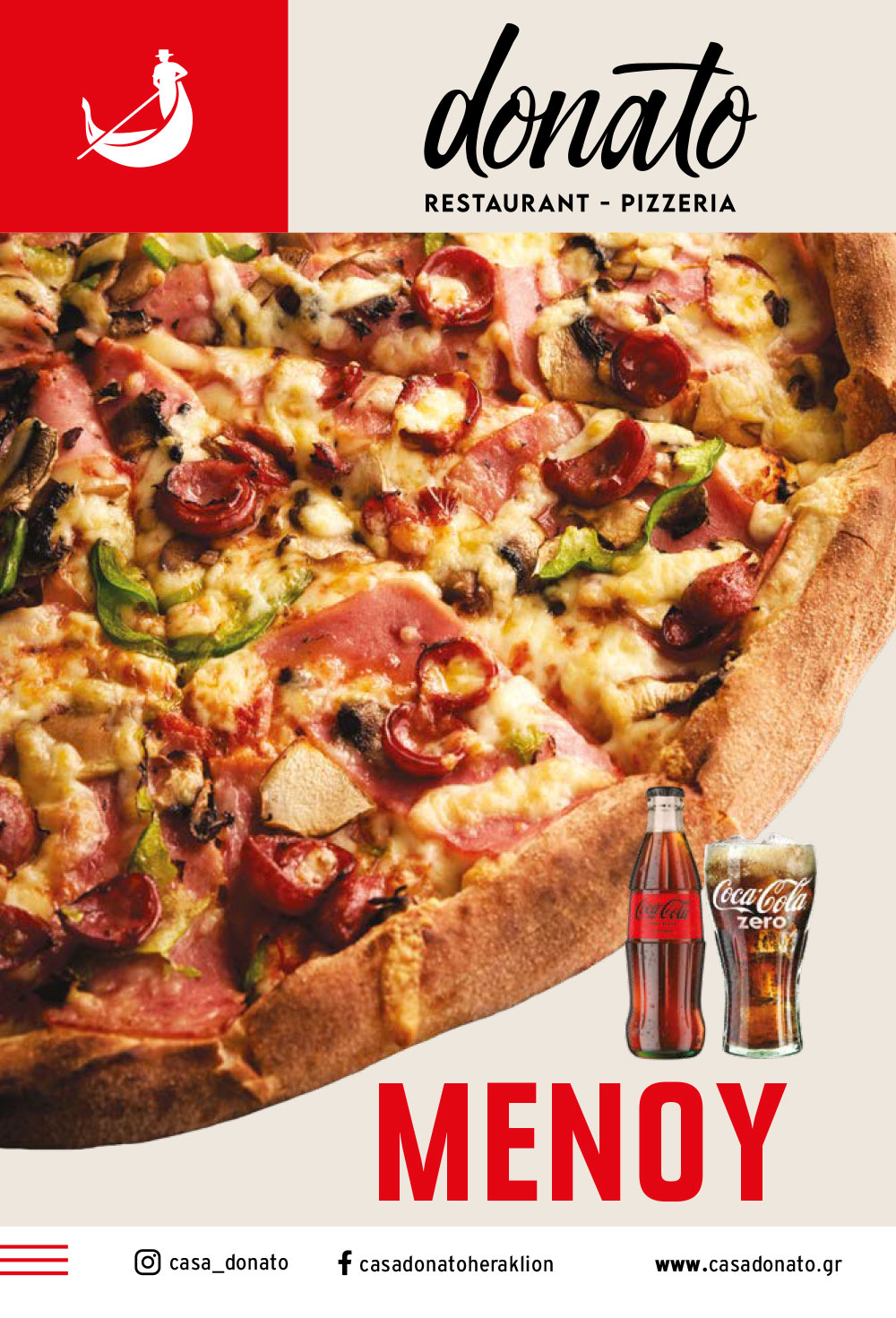 Casa Donato Main Menu